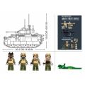 Sluban M38-B1363 Amerikanischer leichter Panzer M3A3 Bradley